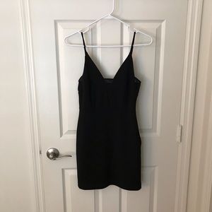 Express Mesh Panel Dress